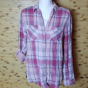 Plaid Button Down
